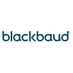 The Blackbaud logo features the word "blackbaud" in lowercase, dark blue letters on a white background.